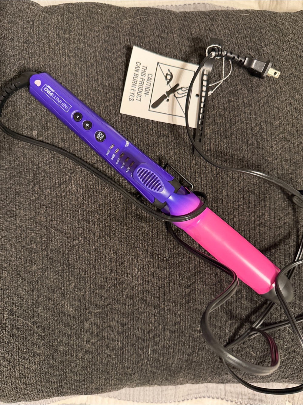 InfinitiPro by Conair Purple & Pink Hair Curler